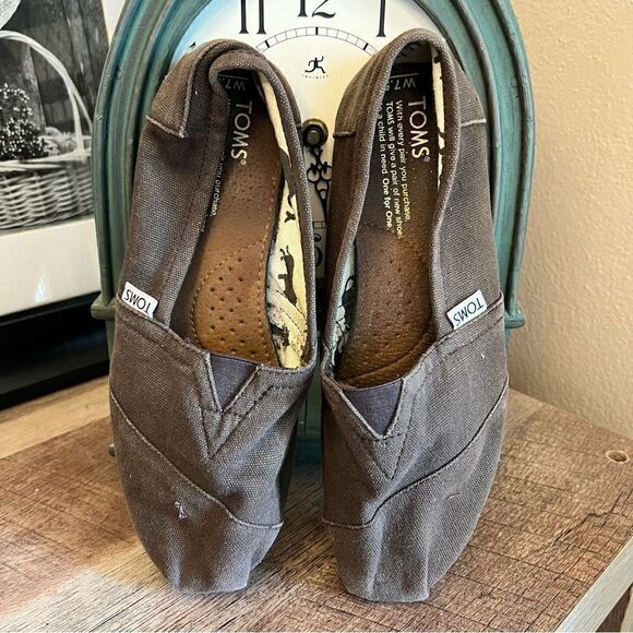 TOMS Women’s Alpargata 3.0 brown canvas Casual shoe 7.5 - Picture 1 of 8